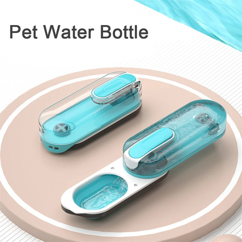 Dog Water Bottle Foldable Dog Water Dispenser For Outdoor Walking Portable Leak Proof Pet Water Bottle For Travel Dog Pet Products